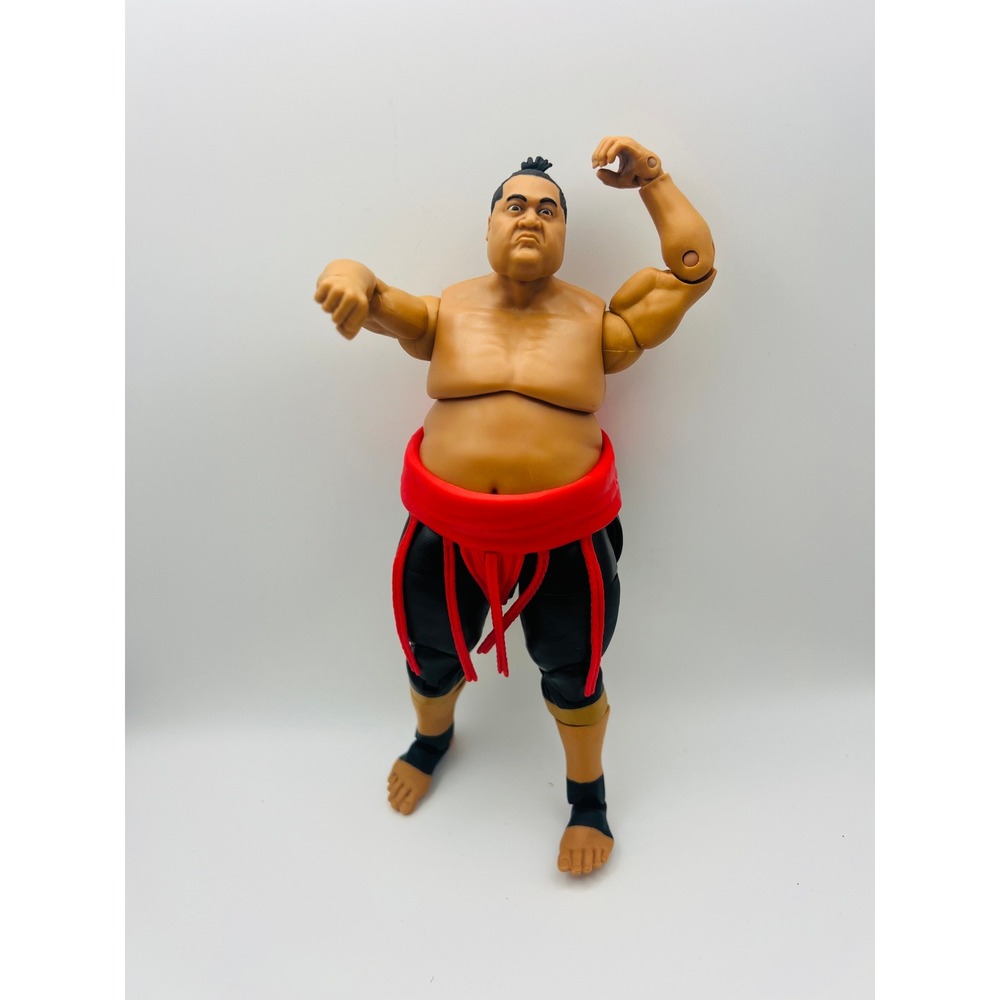 WWE Mattel Elite Yokozuna Action Figure Red Black Sumo Wrestling Hall of Fame